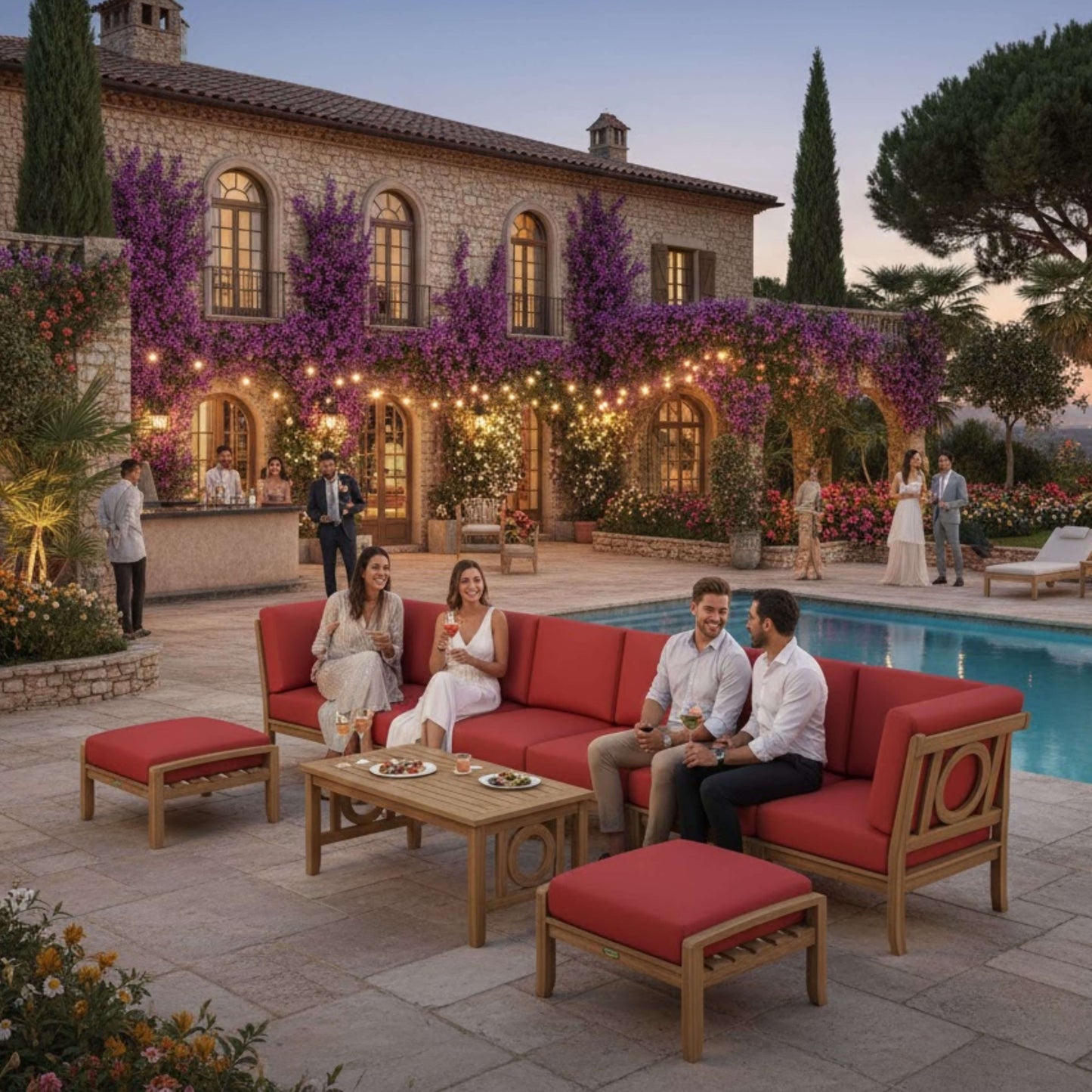 SET-140 NATSEPA MODULAR DEEP SEATING SET