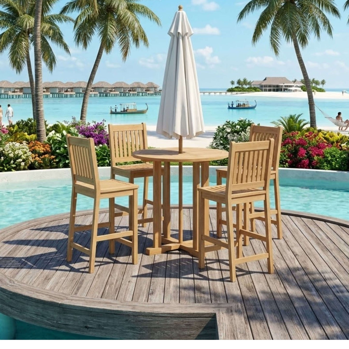 SET-09 BAR TABLE SET