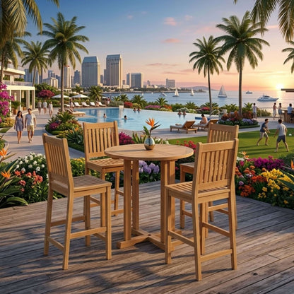 SET-09 BAR TABLE SET