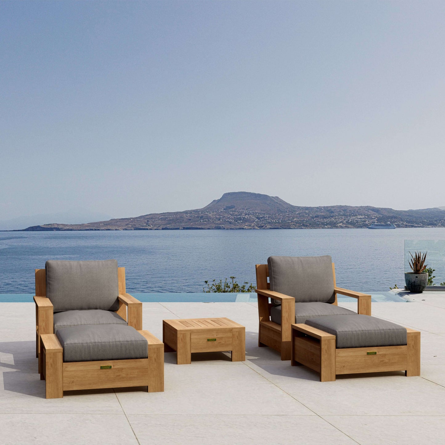 SET-524 5-PC MADERA DEEP SEATING