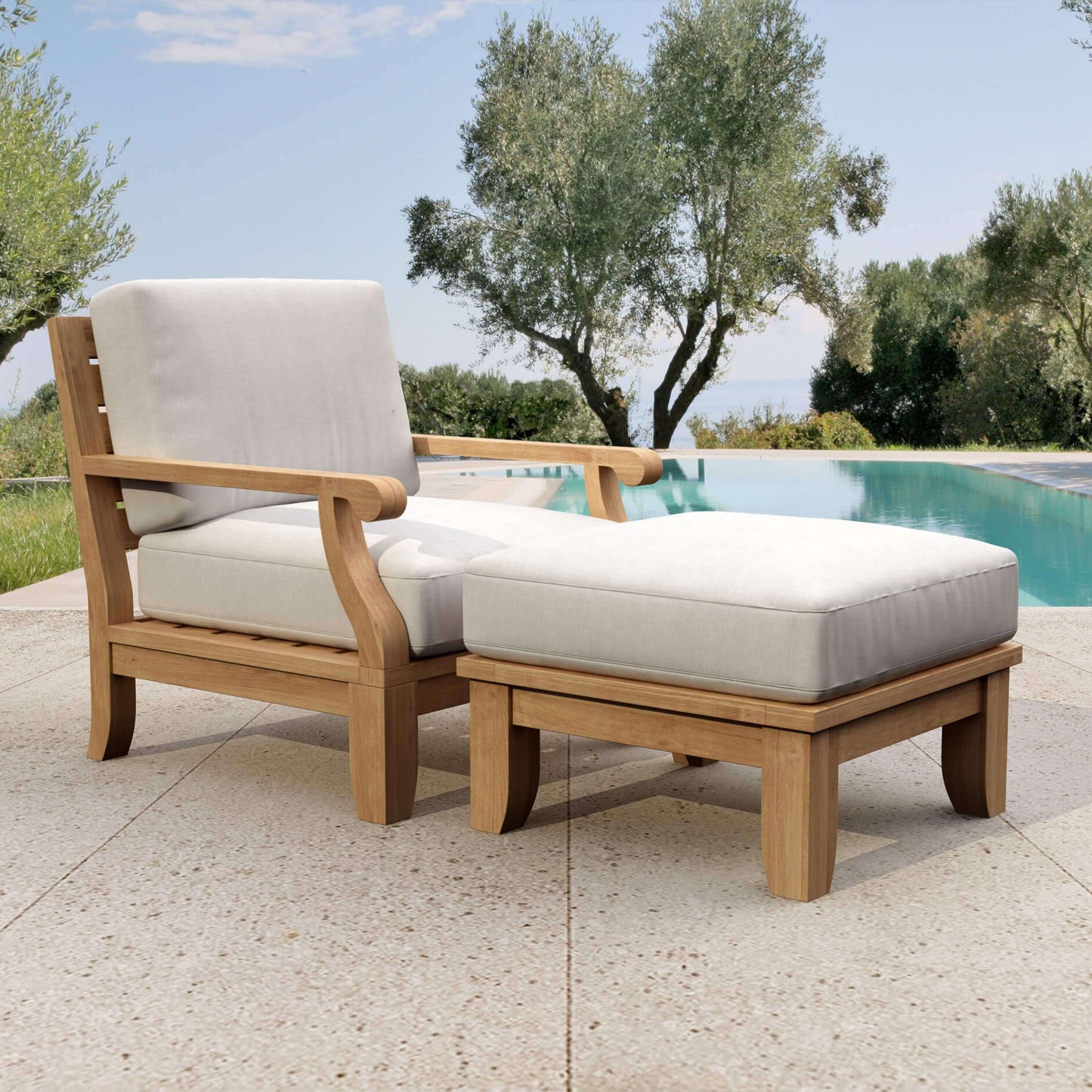SET-91 RIVIERA MODULAR DEEP SEATING SET