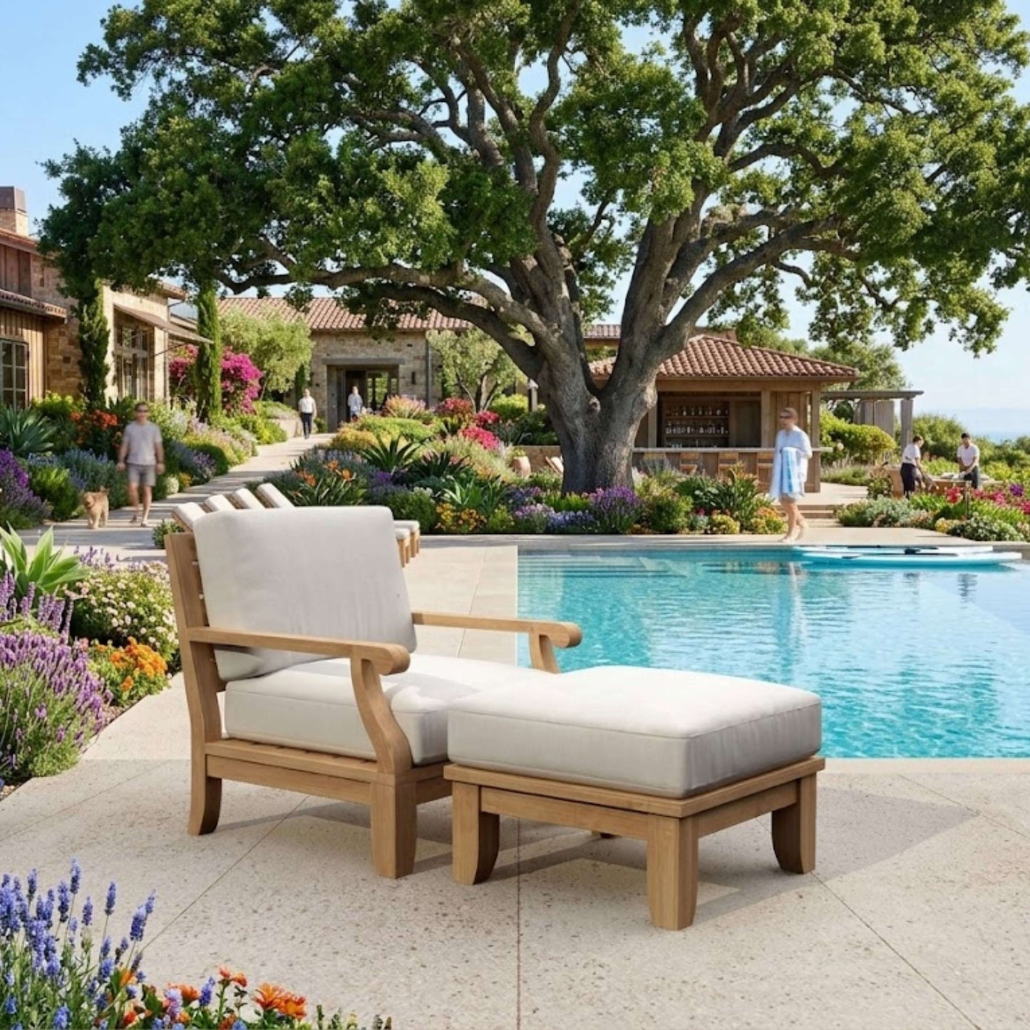 SET-91 RIVIERA MODULAR DEEP SEATING SET