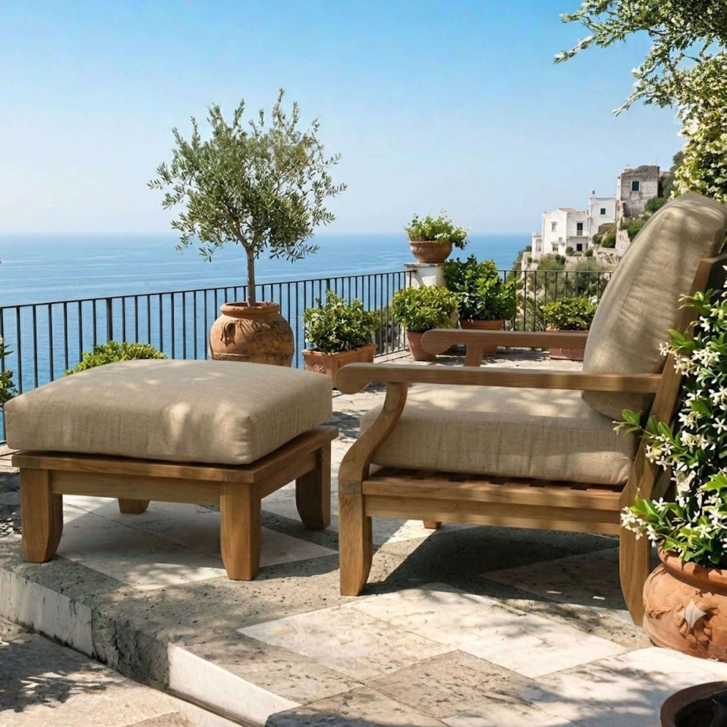 SET-91 RIVIERA MODULAR DEEP SEATING SET