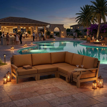 SET-92 RIVIERA MODULAR DEEP SEATING SET