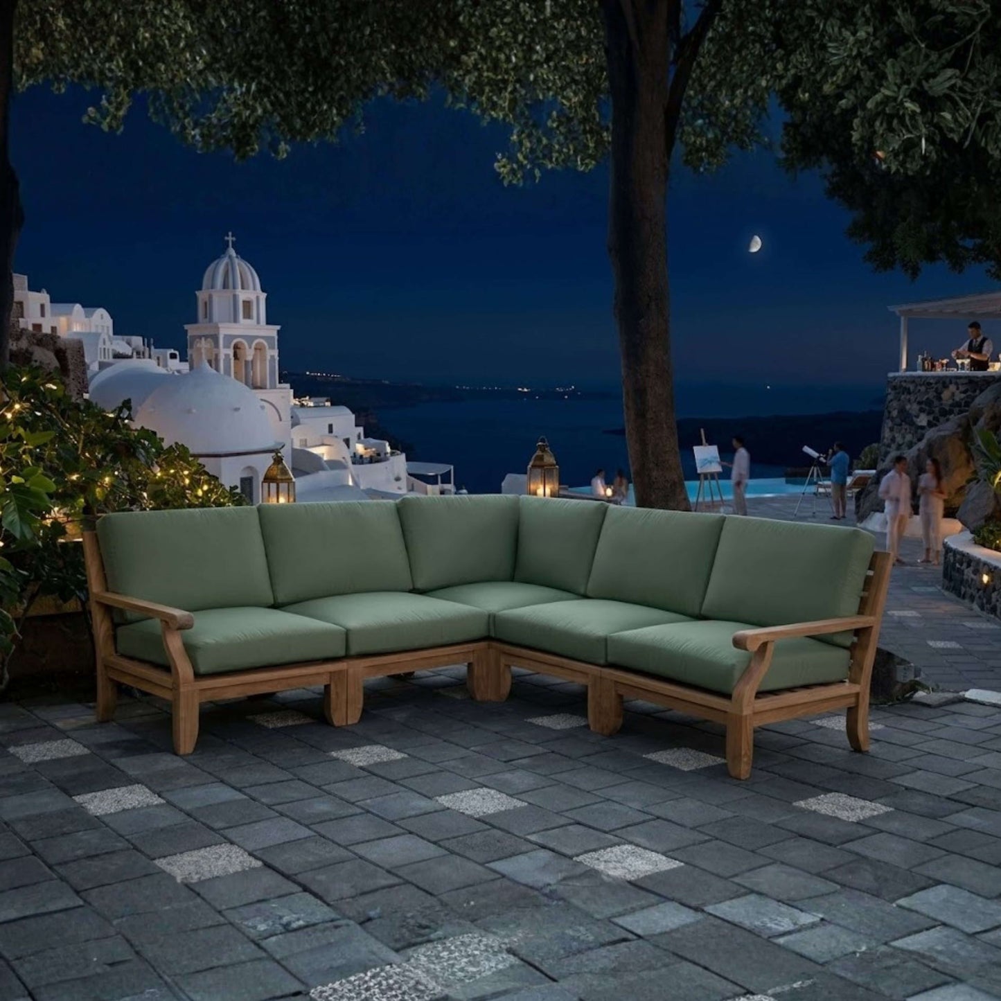 SET-92 RIVIERA MODULAR DEEP SEATING SET