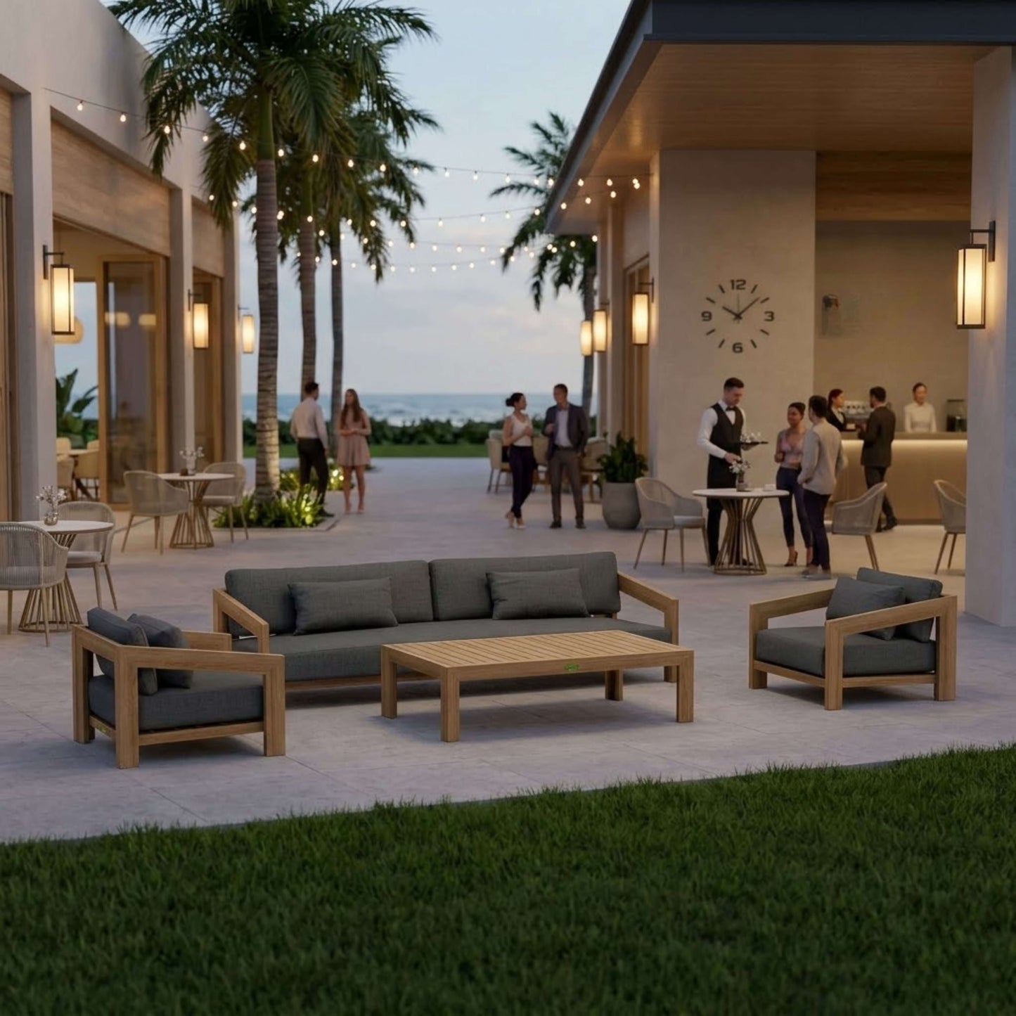 SET-851 SMYRNA DEEP SEATING SET