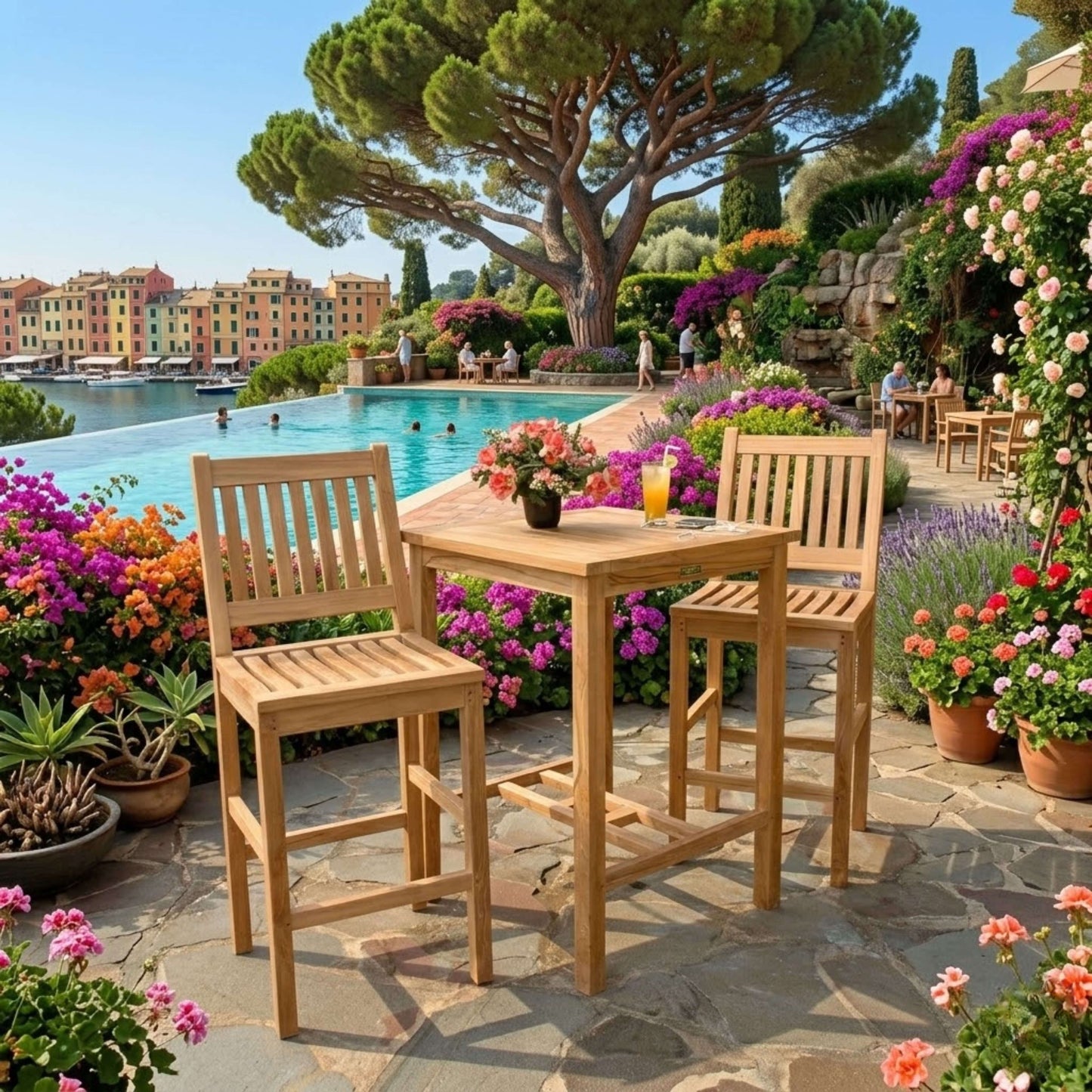 SET-10 BAR TABLE SET