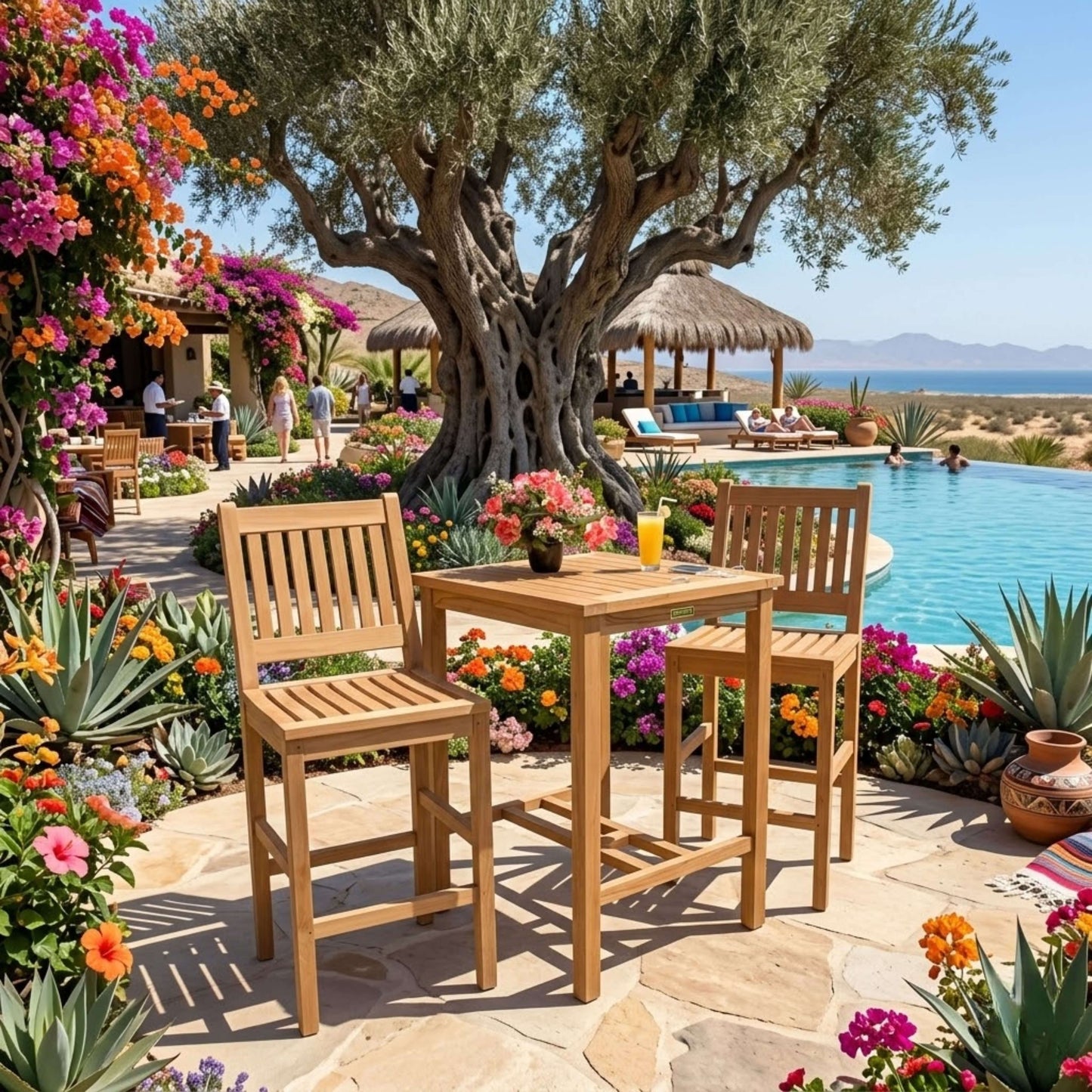 SET-10 BAR TABLE SET