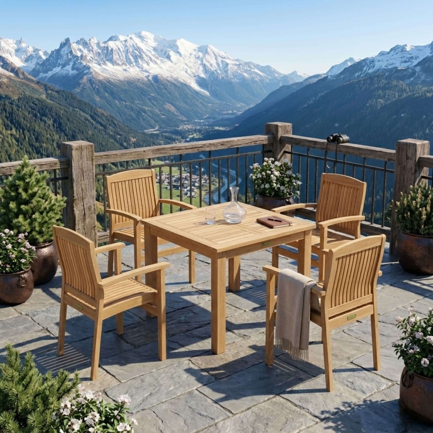 SET-21 BISTRO TABLE SET