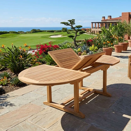 BAHAMA 87″ OVAL EXTENSION TABLE EXTRA THICK