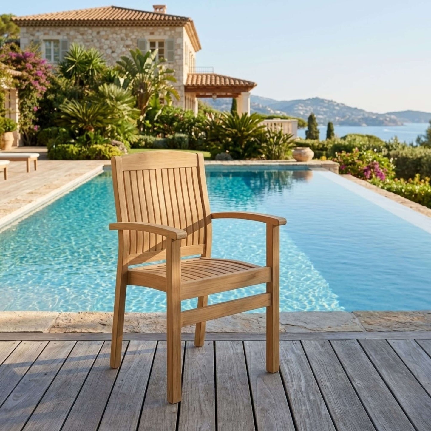 SAHARA STACKING ARMCHAIR (4 PCS)