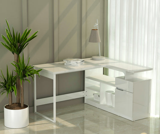 LEXI 55″ L-SHAPED CORNER DESK