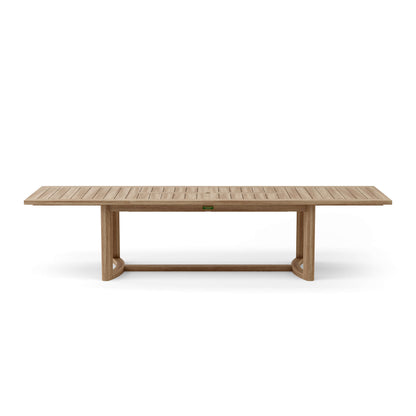 SET-367 13-PC TOSCANA EXTENSION DINING TABLE