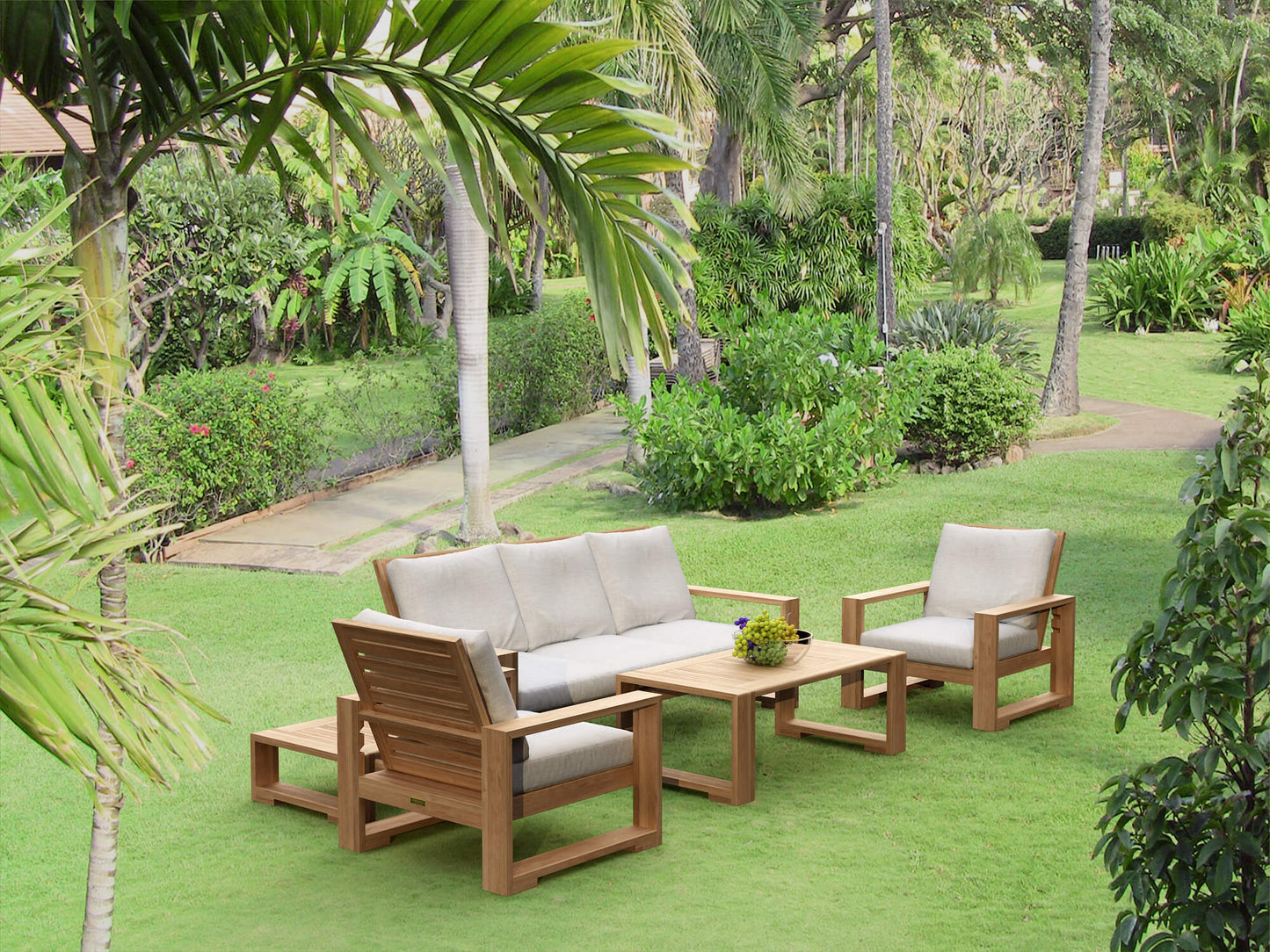 REPLACEMENT CUSHION SET-142 CAPISTRANO DEEP SEATING SET
