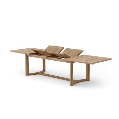 SET-367 13-PC TOSCANA EXTENSION DINING TABLE