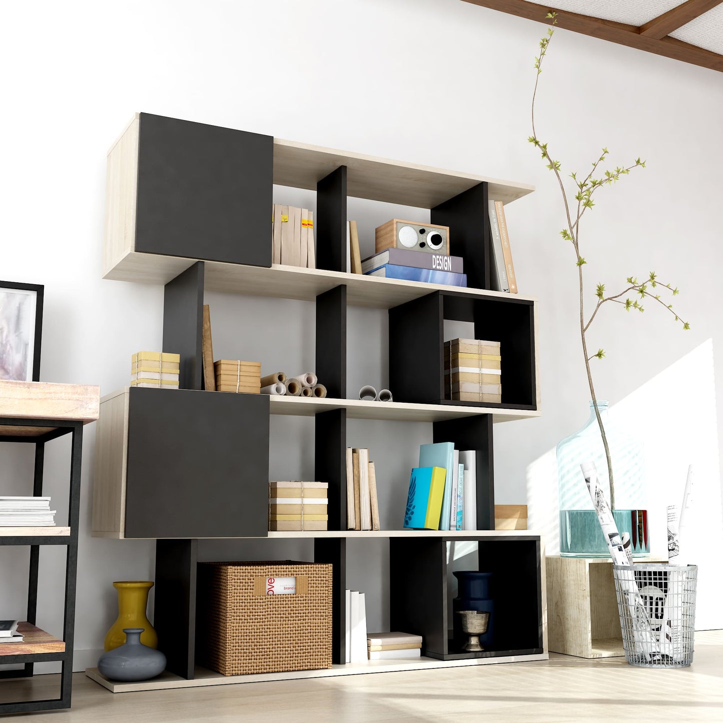 ALLIANCE GEOMETRIC BOOKCASE