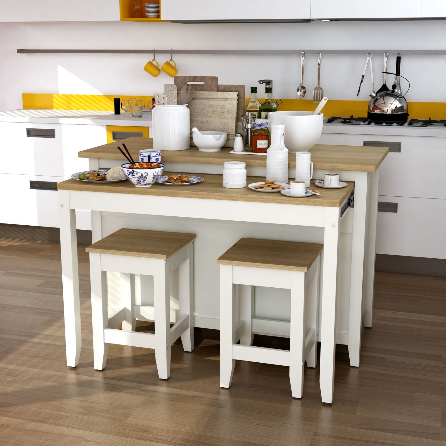 DELPHI 53″ KITCHEN ISLAND CABINET