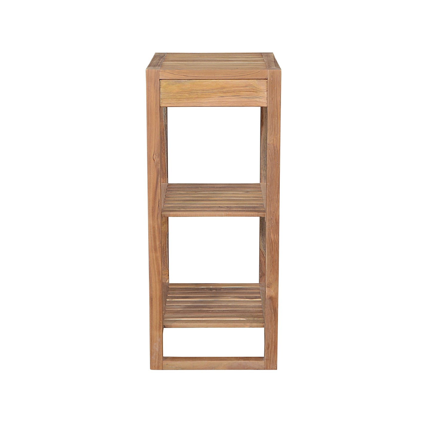 SPA TOWEL TABLE WITH 2-SHELF