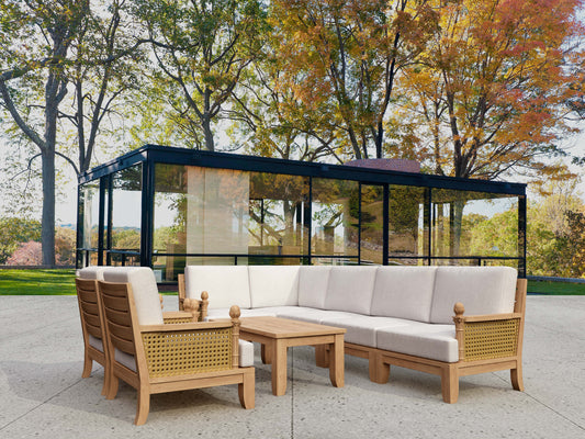 REPLACEMENT CUSHION SET-74 LUXE MODULAR DEEP SEATING SET
