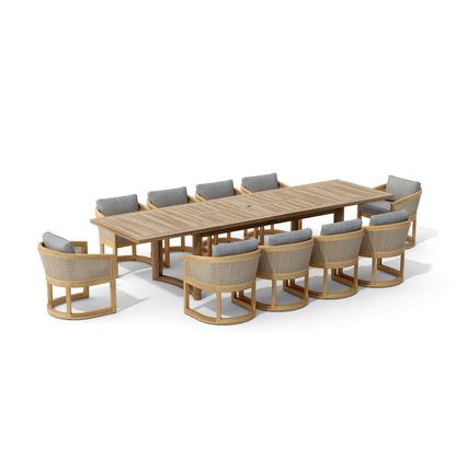 11-PC CATANIA DINING SET