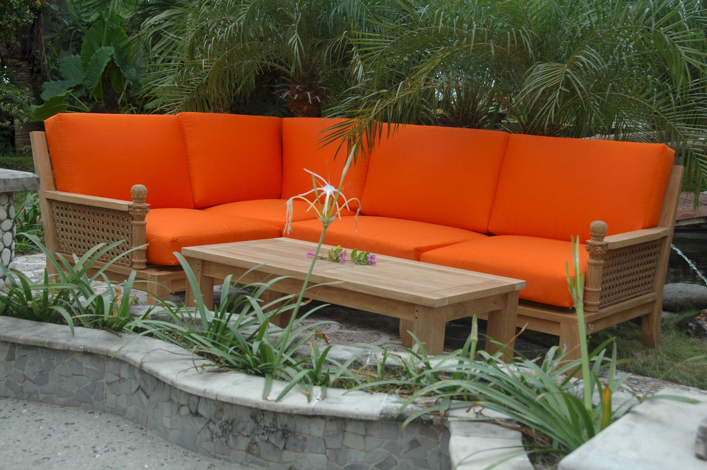 SET-71 LUXE MODULAR DEEP SEATING SET