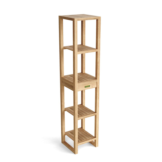 SPA TOWEL TABLE WITH 4-SHELF