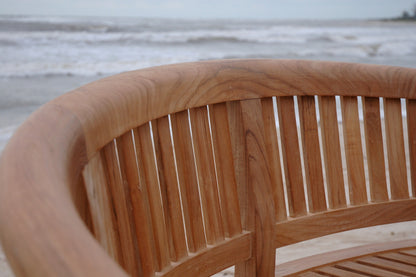 CURVE 3-SEATER EXTRA THICK BENCH