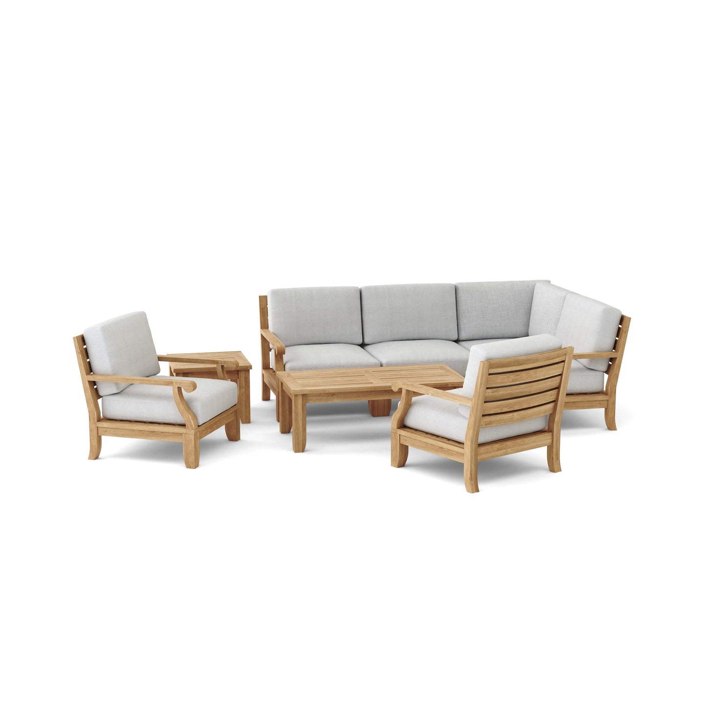 SET-93 RIVIERA MODULAR DEEP SEATING SET