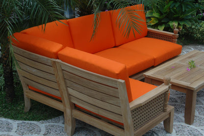 SET-71 LUXE MODULAR DEEP SEATING SET