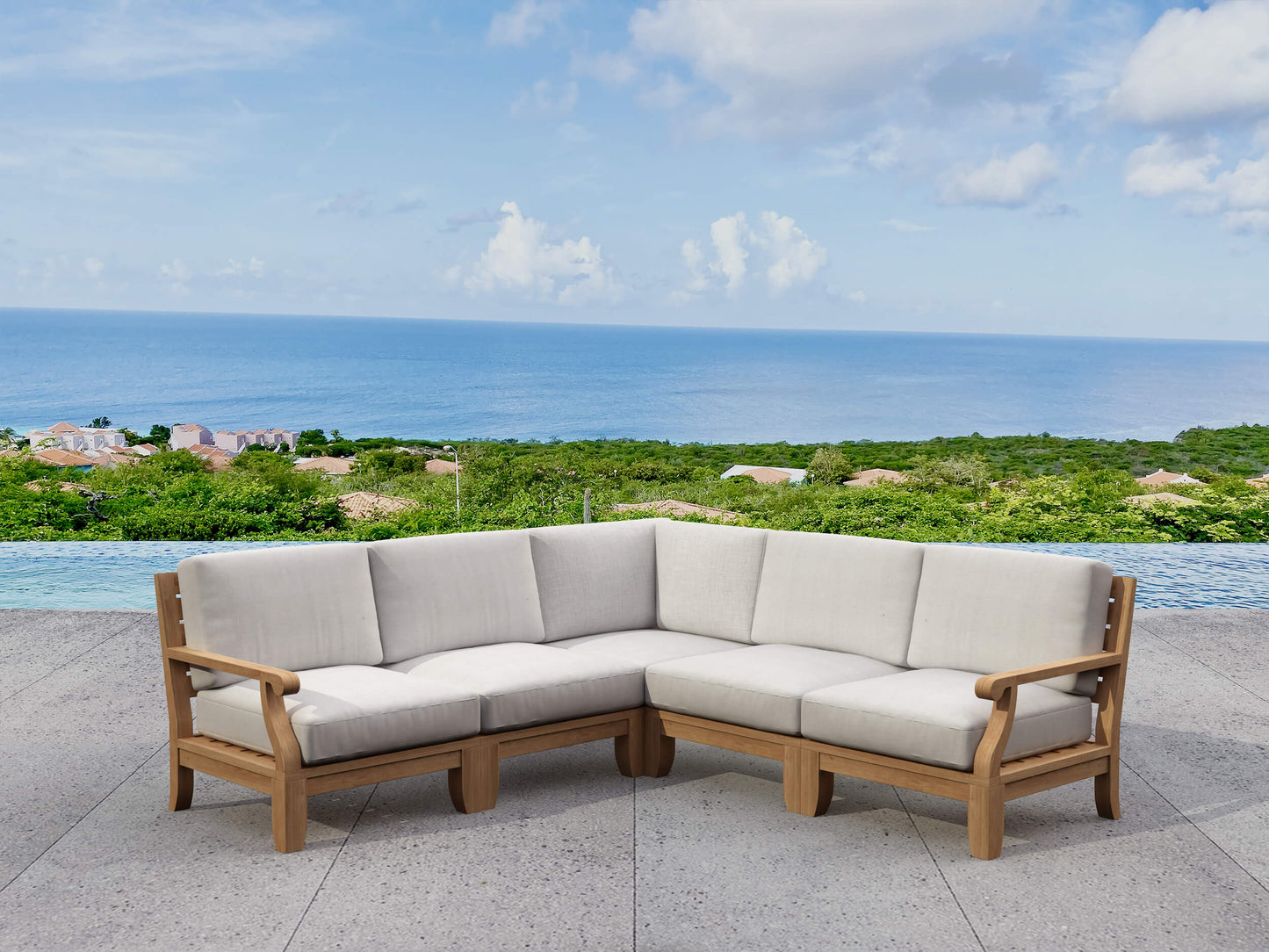 REPLACEMENT CUSHION SET-92 RIVIERA MODULAR DEEP SEATING SET