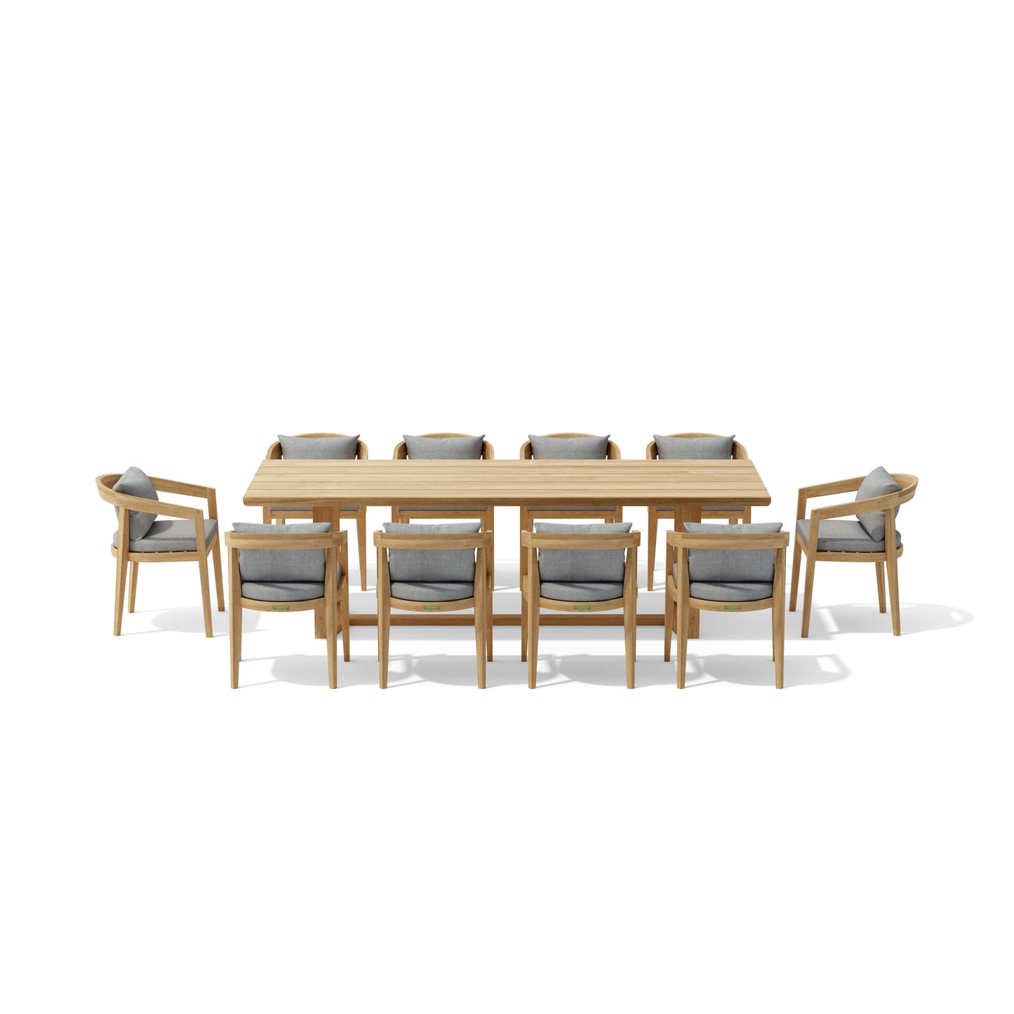 SET-368 11-PC TOSCANA DINING TABLE SET