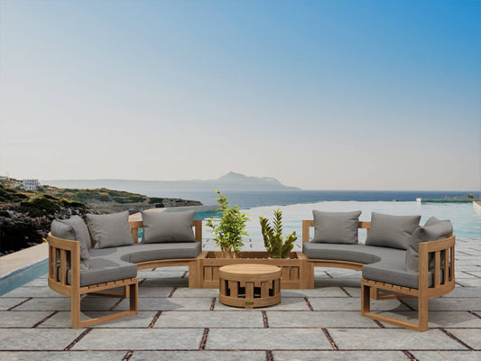 REPLACEMENT CUSHION SET-809 CIRCULAR MODULAR DEEP SEATING