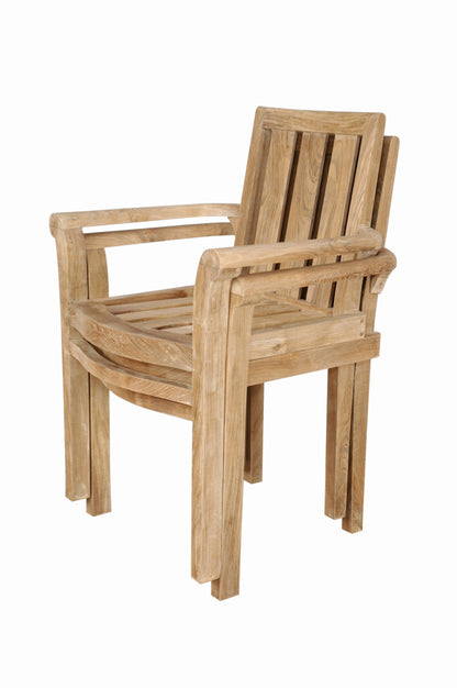 CLASSIC STACKING ARMCHAIR (4 PCS)