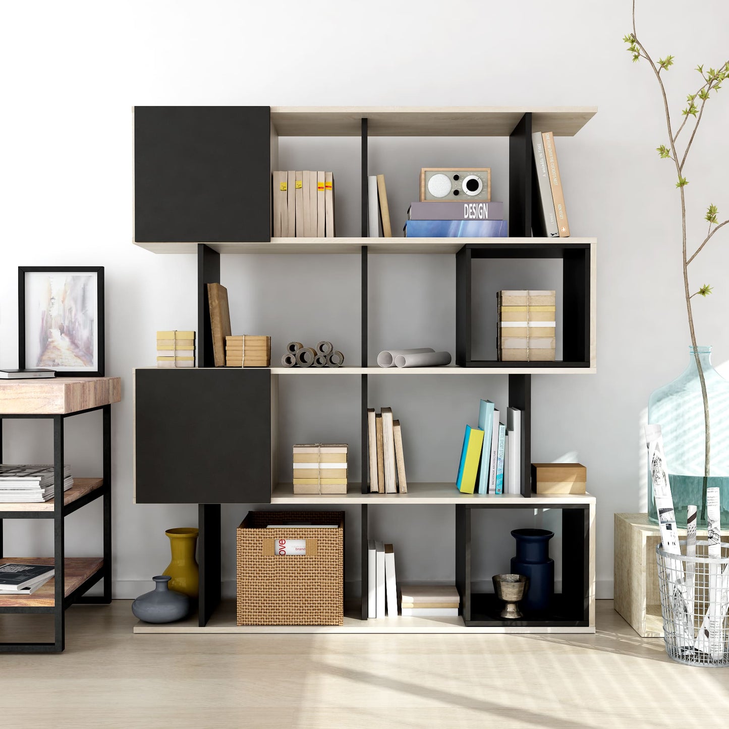 ALLIANCE GEOMETRIC BOOKCASE