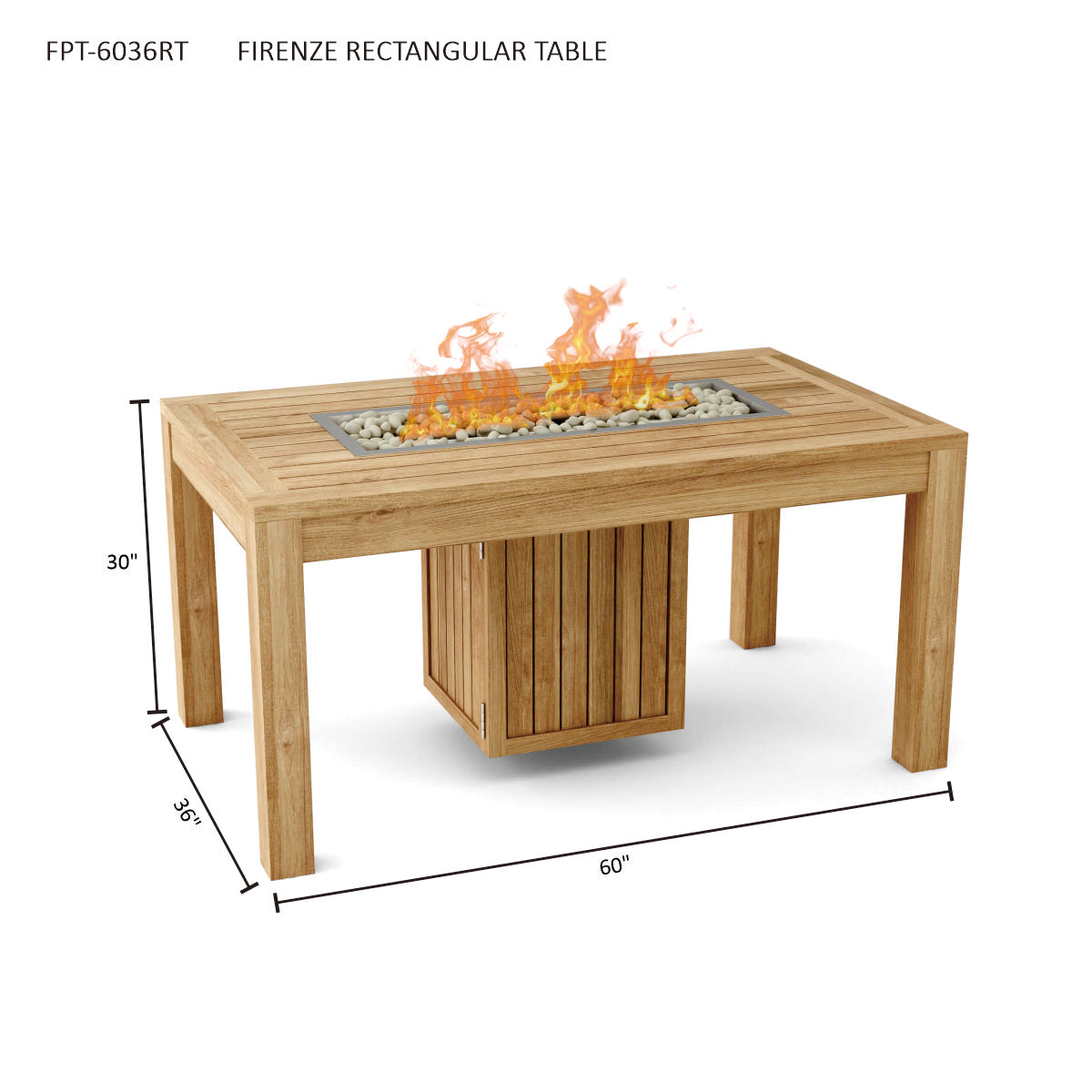 FIRENZE RECTANGULAR TABLE